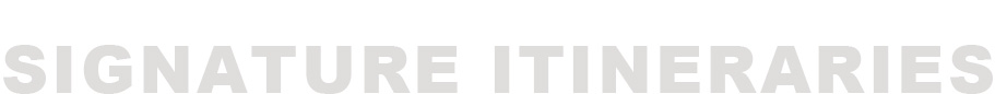 Core Itineraries